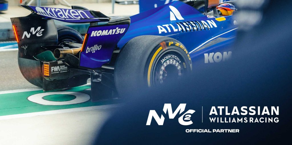 Atlassian Williams Racing chosen by NMC² as Official Launch Partner
